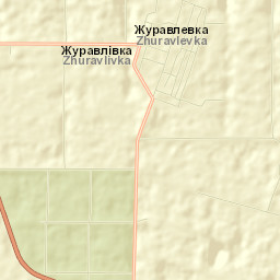 Zhuravlyovka Street Map