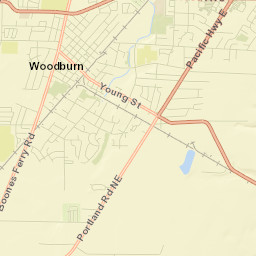 Woodburn Street Map