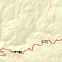 Beynat Street Map