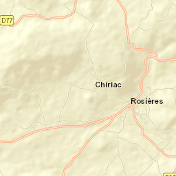 Rosières Street Map
