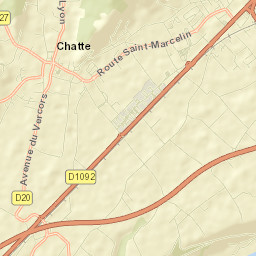 Chatte Street Map