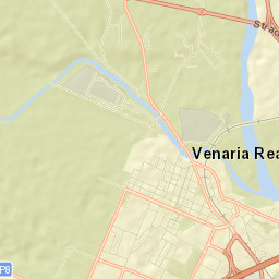 Venaria Reale Street Map