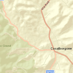 Casalborgone Street Map