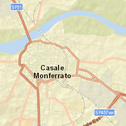Casale Monferrato Street Map