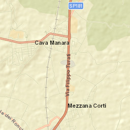 Gallo-Tre Re-Mezzana Corti Street Map