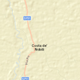 Costa de' Nobili Street Map