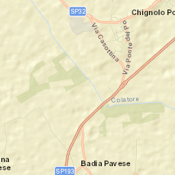 Chignolo Po Street Map