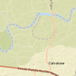 Calvatone Street Map