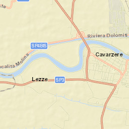 Cavarzere Street Map