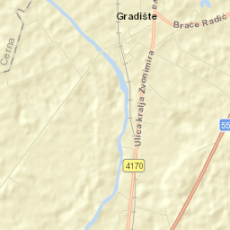 Gradište Street Map