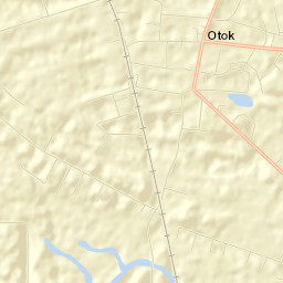 Otok Street Map