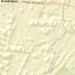 Komletinci Street Map