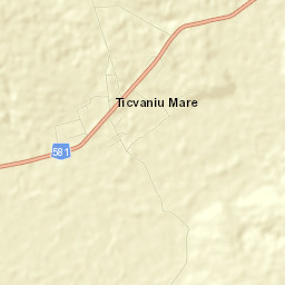 Ticvaniu Mare Street Map