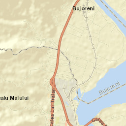Bujoreni Street Map