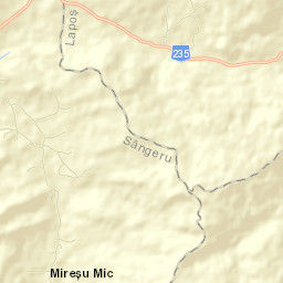 Mireșu Mare Street Map