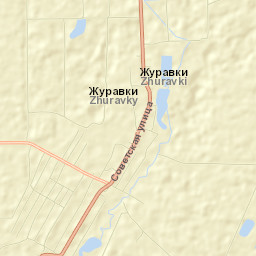 Zhuravki Street Map