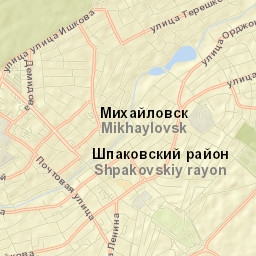 Mikhaylovsk Street Map