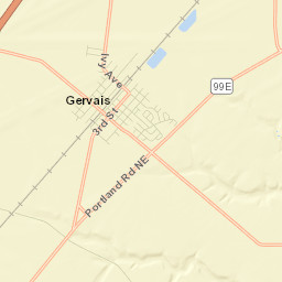 Gervais Street Map