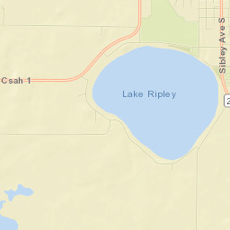 925 South Sibley Avenue, Litchfield, MN Street Map