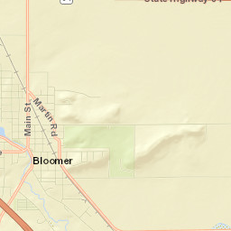 17084-17170 County Hwy Q Bloomer Street Map