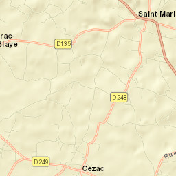 Saint-Mariens Street Map