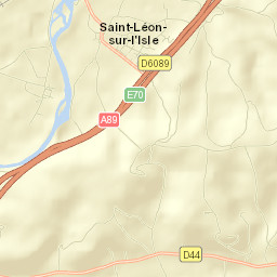 Saint-Léon-sur-l’Isle Street Map