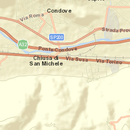 Chiusa di San Michele Street Map