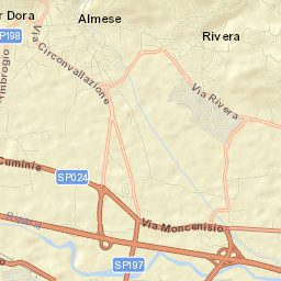 Drubiaglio-Grangia Street Map