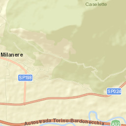 Milanere Street Map