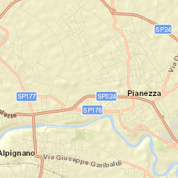 Pianezza Street Map