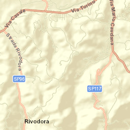 Castiglione Torinese Street Map