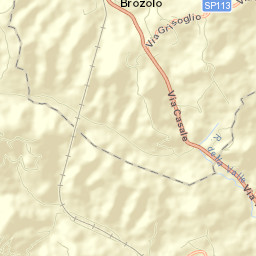 Brozolo Street Map