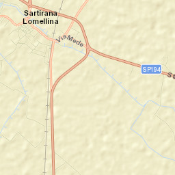 Sartirana Lomellina Street Map