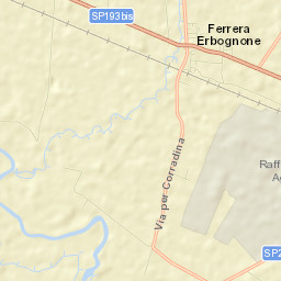 Ferrera Erbognone Street Map