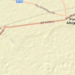 Pieve Albignola Street Map