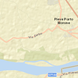 Pieve Porto Morone Street Map