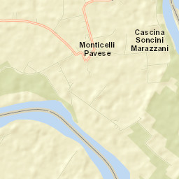 Monticelli Pavese Street Map