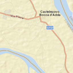 Castelnuovo Bocca d'Adda Street Map