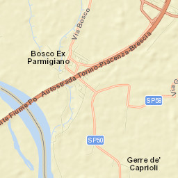 Bosco Ex Parmigiano Street Map