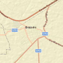 Bozzolo Street Map