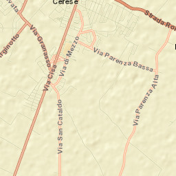 Cerese Street Map
