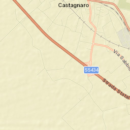 Castagnaro Street Map