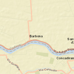 Barbona Street Map