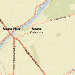 Boara Pisani Street Map