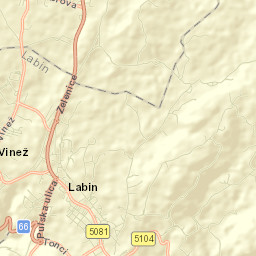 Labin Street Map