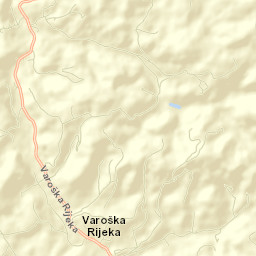 Varoška Rijeka Street Map