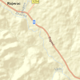 Općina Dvor Street Map