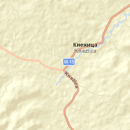 Knežica Street Map