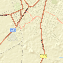 Vršac Street Map