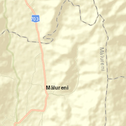 Mălureni Street Map